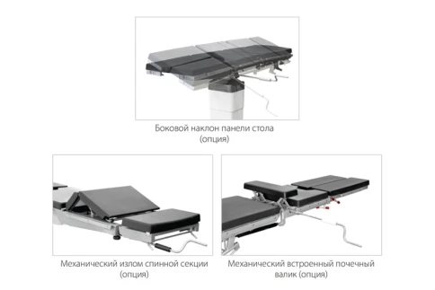 Стол общехирургический МЕДИН ОК-ГАММА МОБИЛ фото 3