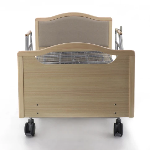 Кровать электрическая MED-MOS DB-2B с поворотным креслом в левую сторону (светлое дерево) фото 14